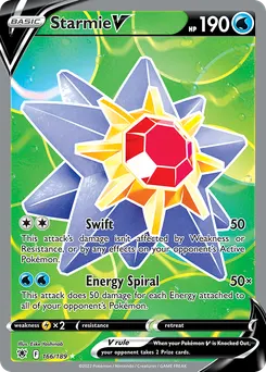 Starmie V #166, Standard
