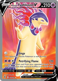 Hisuian Typhlosion V #169, Standard