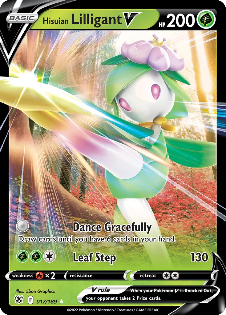 Hisuian Lilligant V #17, Astral Radiance