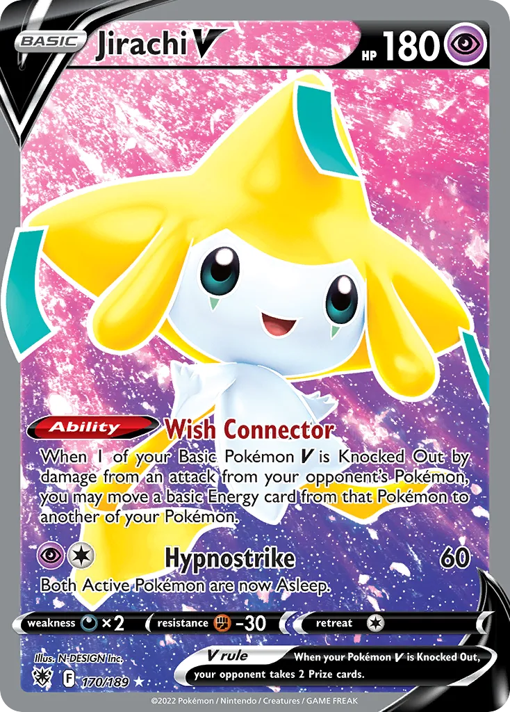 Jirachi V #170, Astral Radiance