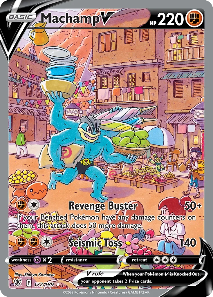 Machamp V #172, Astral Radiance