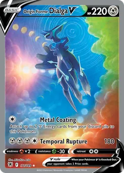 Origin Forme Dialga V #177, Standard
