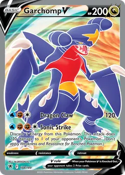 Garchomp V #178, Standard