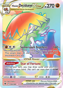 Hisuian Decidueye VSTAR #195, Secret