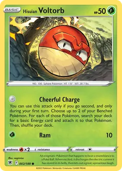 Hisuian Voltorb #2, Reverse Foil