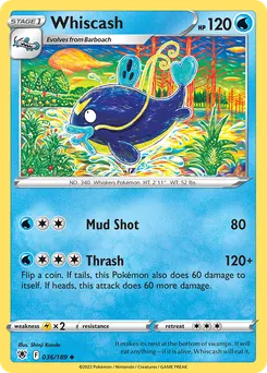 Whiscash #36, Reverse Foil