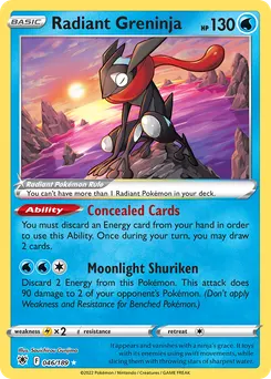 Radiant Greninja #46, Standard