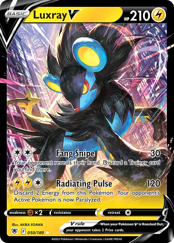 Luxray V #50, Astral Radiance