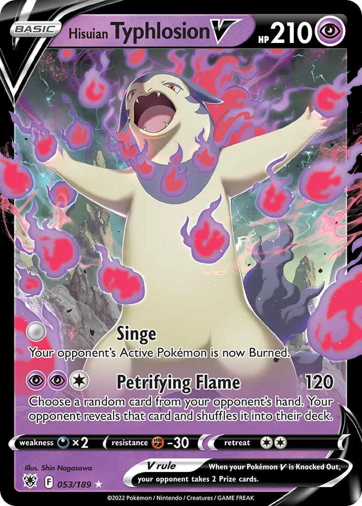 Hisuian Typhlosion V #53, Astral Radiance