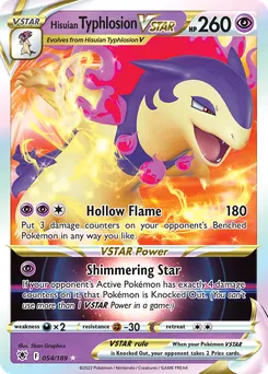 Hisuian Typhlosion VSTAR #54, Standard