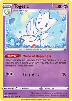 Togetic #56, Reverse Foil