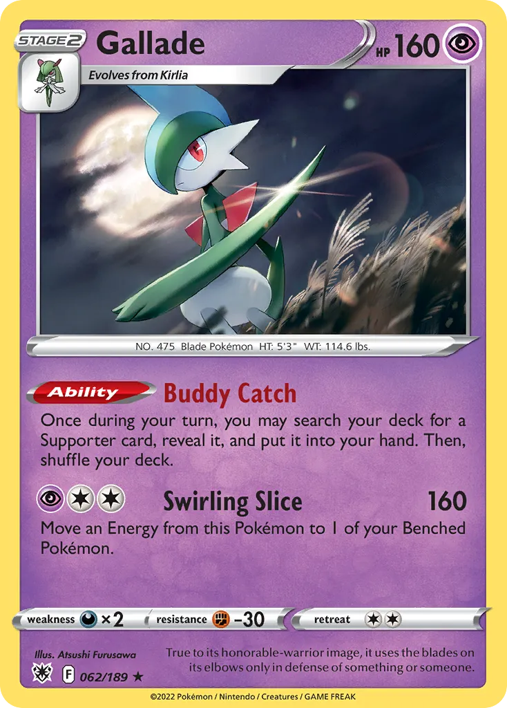 Gallade #62, Astral Radiance