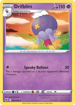 Drifblim #64, Standard