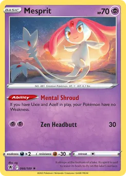 Mesprit #66, Reverse Foil