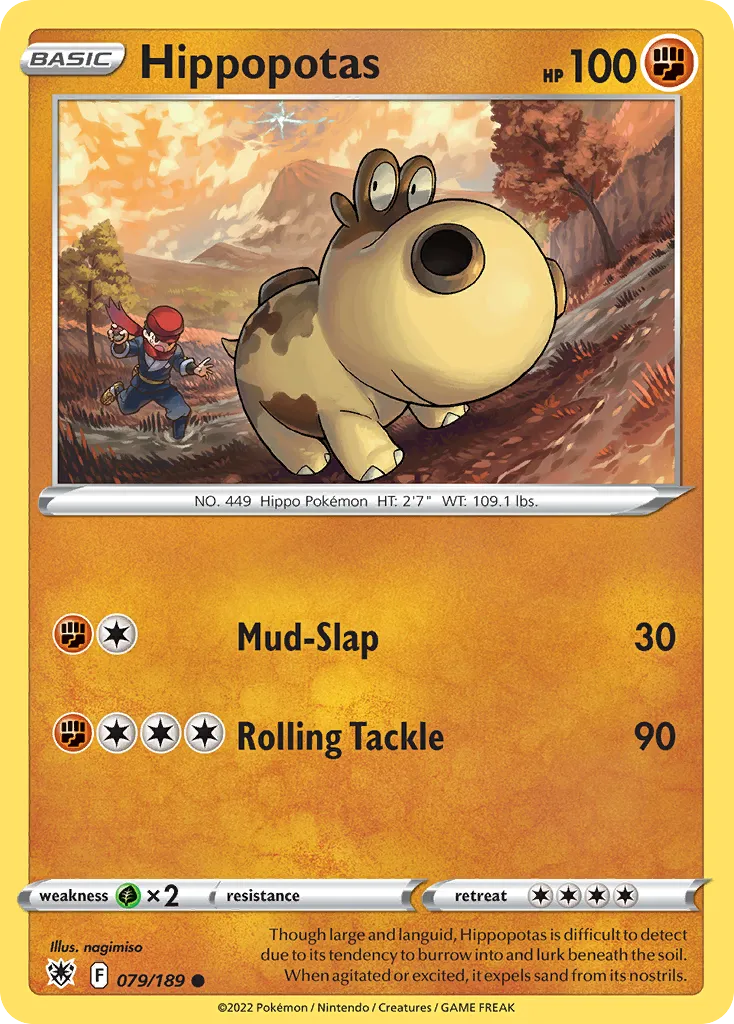 Hippopotas #79, Astral Radiance Reverse Foil