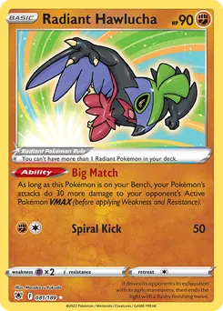 Radiant Hawlucha #81, Standard
