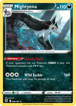 Mightyena #96, Reverse Foil