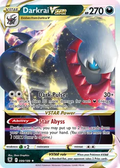 Darkrai VSTAR #99, Standard