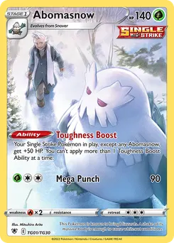 Abomasnow #TG01, Standard