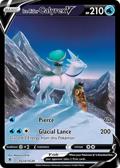 Ice Rider Calyrex V #TG14, Standard