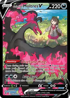 Galarian Moltres V #TG20, Standard