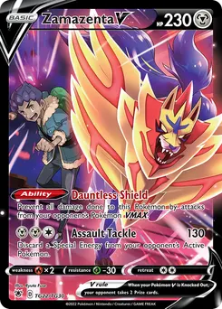 Zamazenta V #TG22, Standard