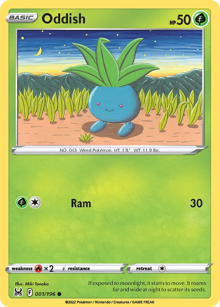 Oddish #1, Lost Origin