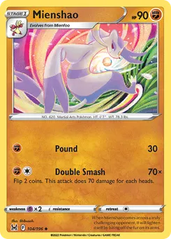 Mienshao #104, Reverse Foil