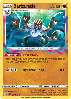 Barbaracle #107, Reverse Foil