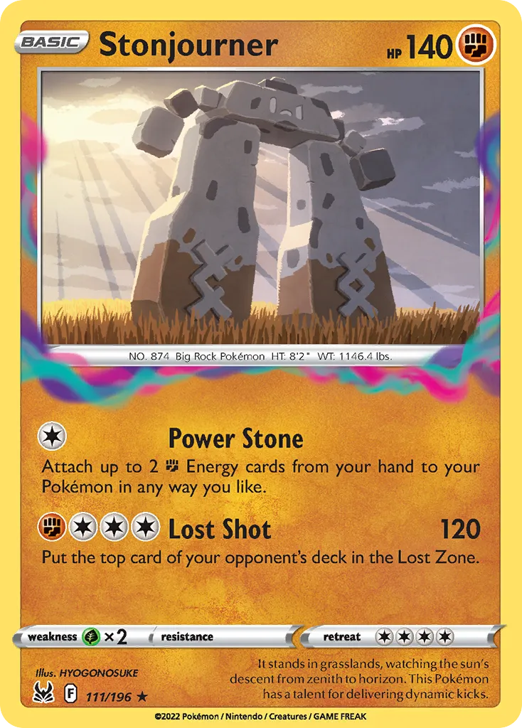 Stonjourner #111, Lost Origin Reverse Foil
