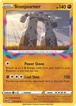 Stonjourner #111, Reverse Foil