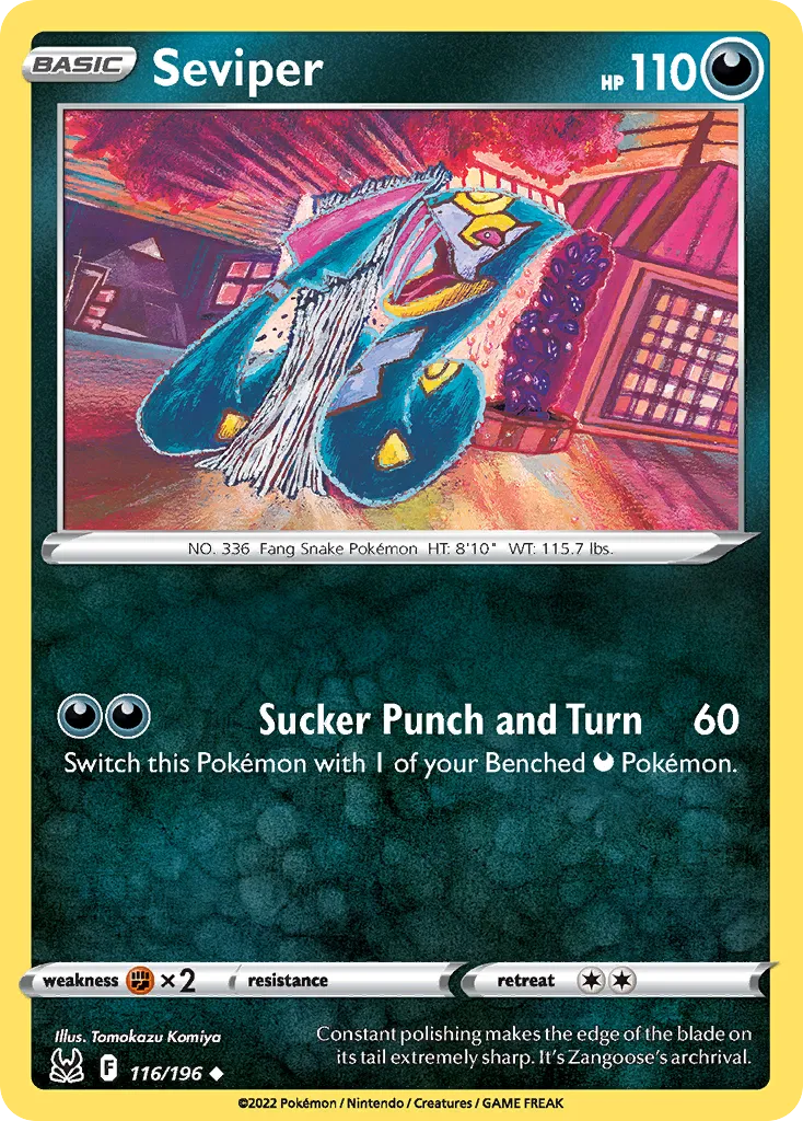 Seviper #116, Lost Origin