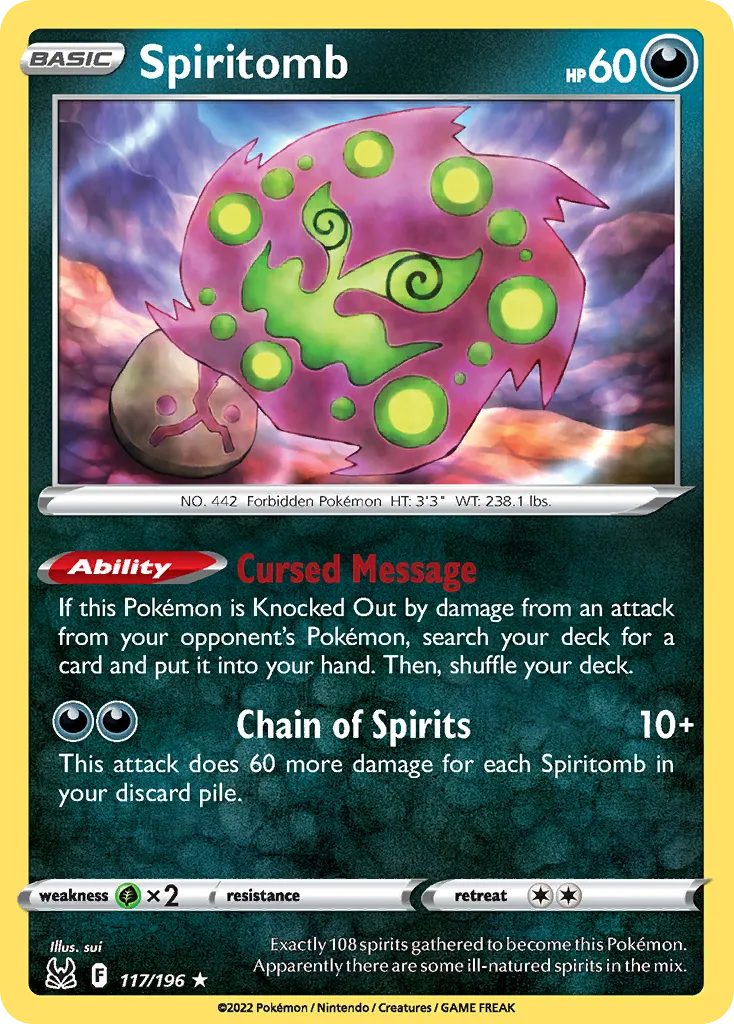 Spiritomb #117, Lost Origin