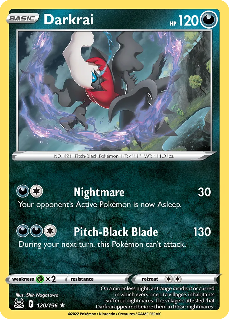Darkrai #120, Lost Origin