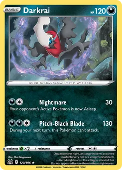 Darkrai #120, Reverse Foil