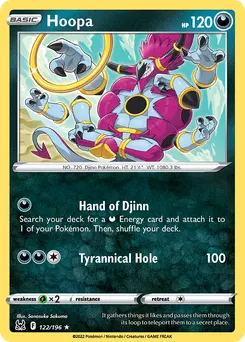Hoopa #122, Reverse Foil
