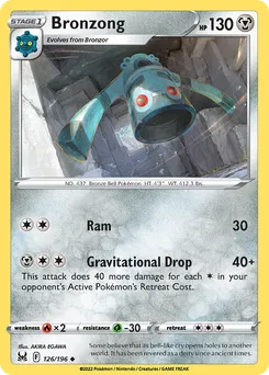 Bronzong #126, Standard