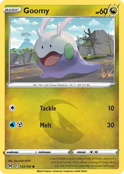 Goomy #132, Reverse Foil