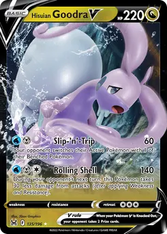 Hisuian Goodra V #135, Standard