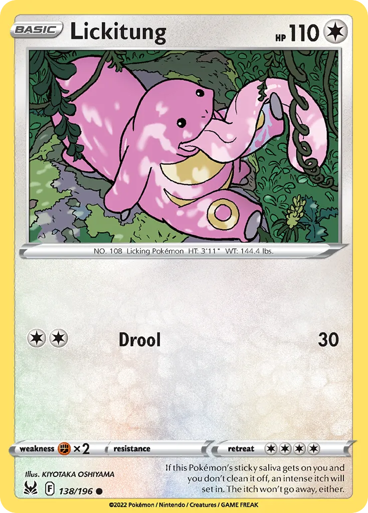 Lickitung #138, Lost Origin