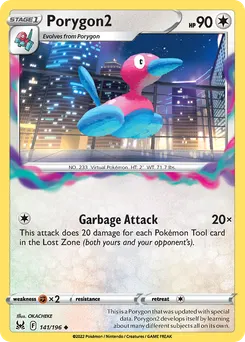 Porygon2 #141, Reverse Foil