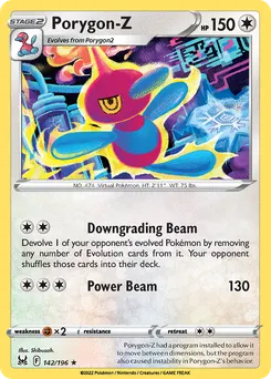 Porygon-Z #142, Reverse Foil