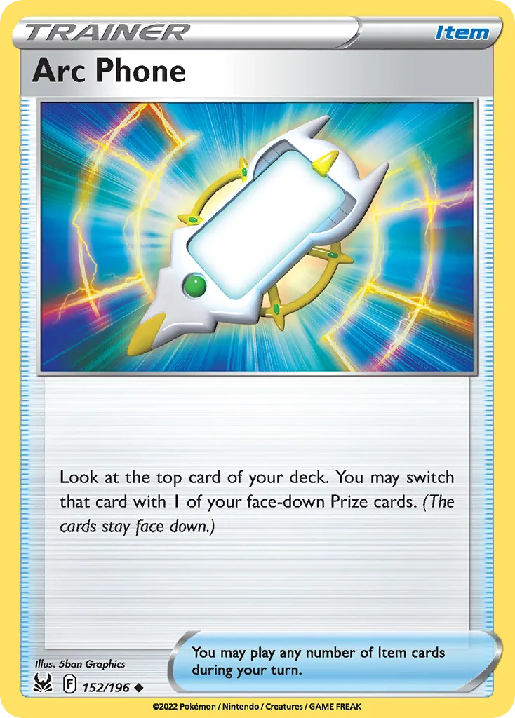 Arc Phone #152, Lost Origin