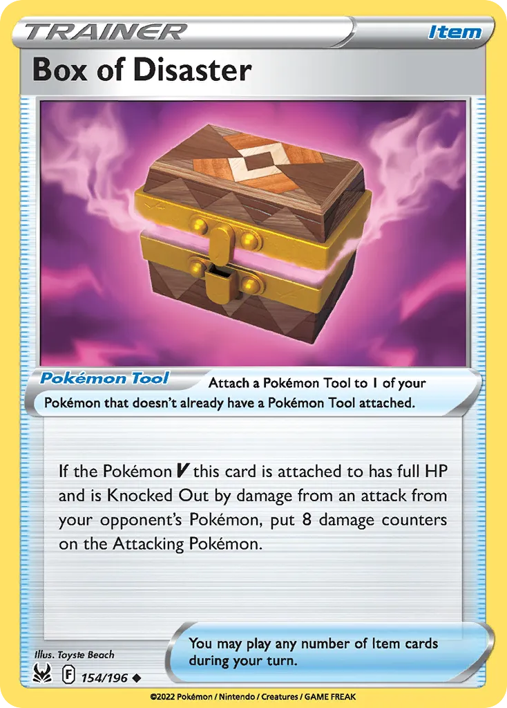 Box of Disaster #154, Lost Origin Reverse Foil