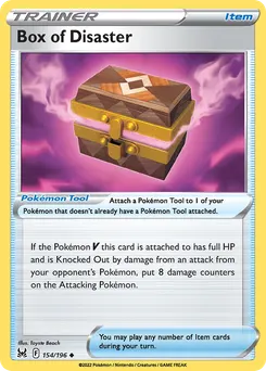 Box of Disaster #154, Reverse Foil