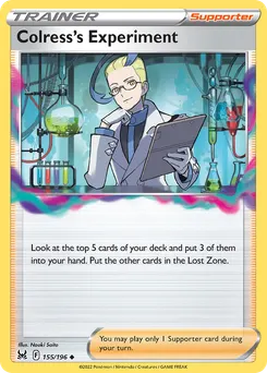 Colress's Experiment #155, Reverse Foil