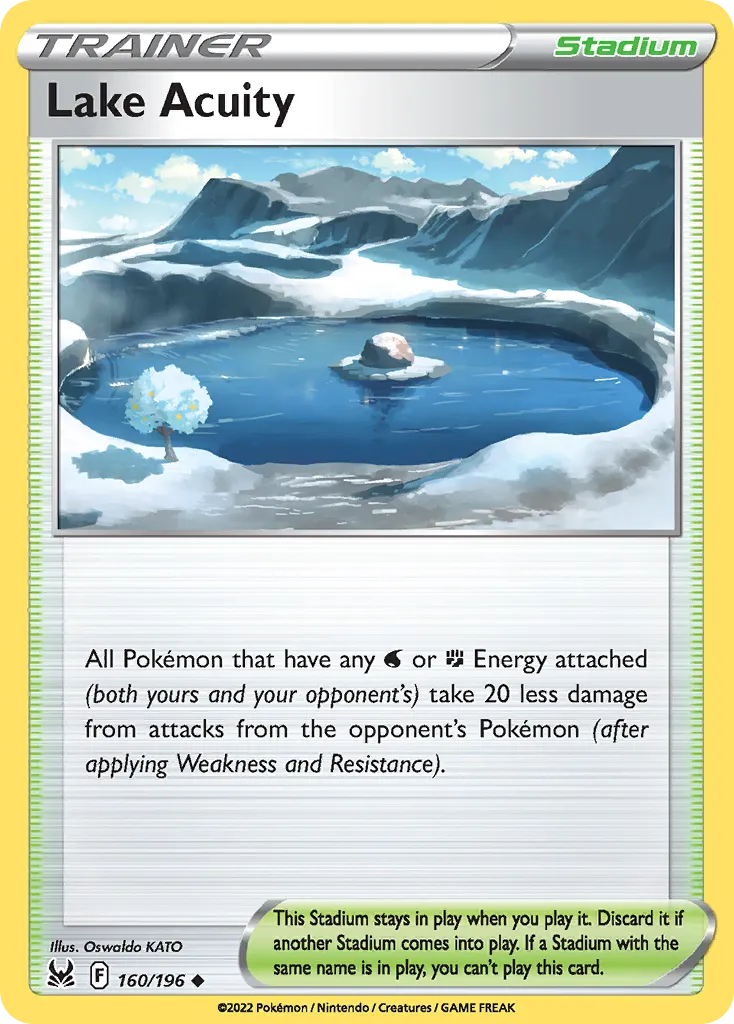 Lake Acuity #160, Lost Origin
