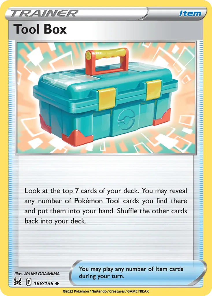 Tool Box #168, Lost Origin