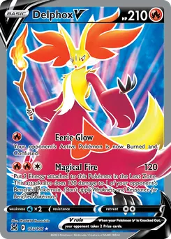 Delphox V #173, Standard