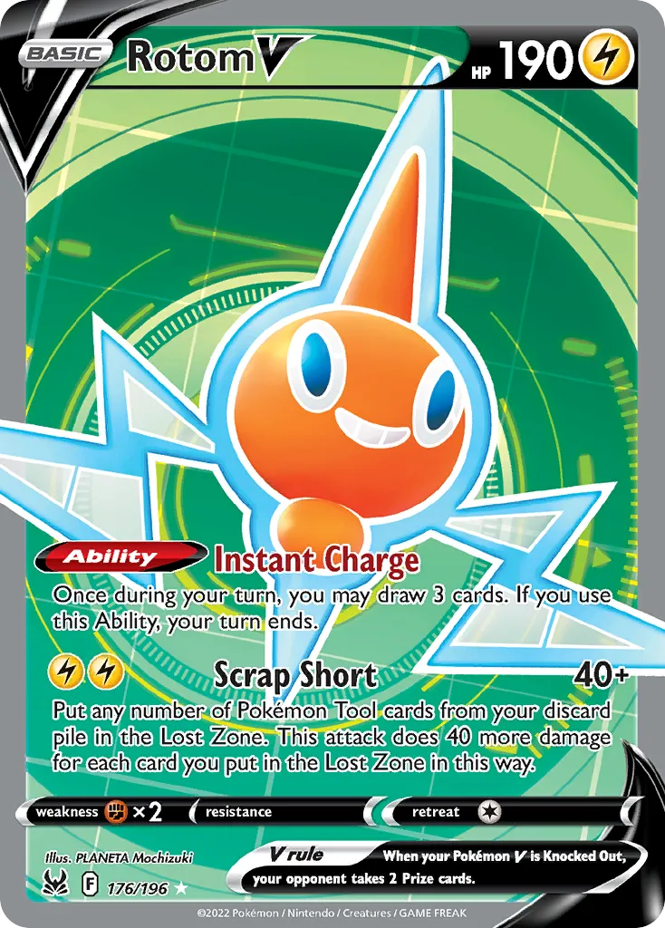 Rotom V #176, Lost Origin
